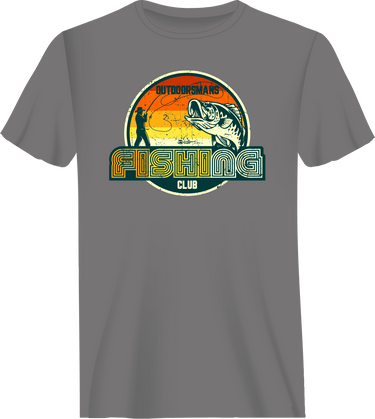 Outdoorsman Fishing Club 80 Man T-Shirt